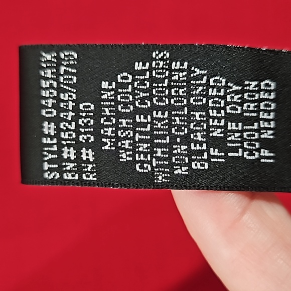 AGB Women's Red Cowl Neck Short Sleeve Top Size XL - Picture 9 of 10